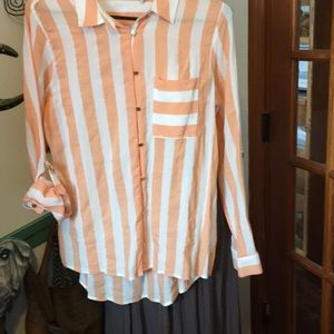 Soft Surroundings Casual Button down Blouse